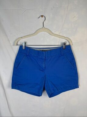 J. Crew Bright Cobalt Chino Bermuda Shorts